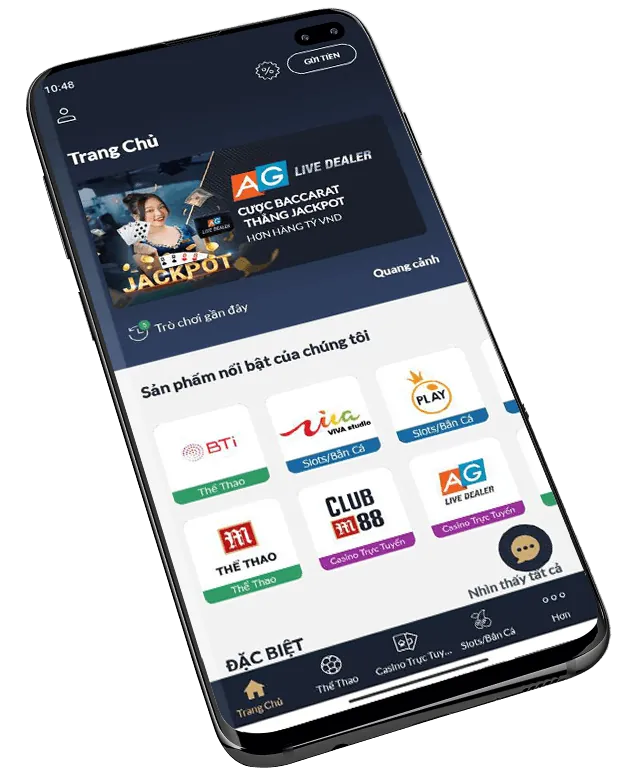 Kho game đa dạng 888 casino